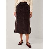Monsoon Malika Cord Skirt - Brown