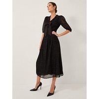 Monsoon Mae Devoree Dress - Black
