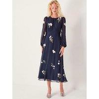 Monsoon Delilah Dress - Navy