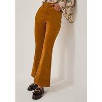 Monsoon Cassidy Cord Flares - Camel