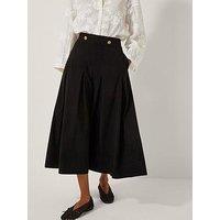 Monsoon Shan Stretch Cord Skirt - Black
