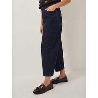 Monsoon Dina Darted Barrel Jeans - Indigo