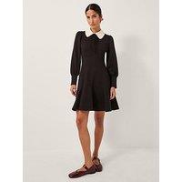 Monsoon Priya Ponte Collar Dress
