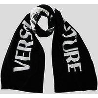 Versace Jeans Couture Logo Scarf - Black