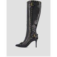 Versace Jeans Couture Couture1 Scarlett Knee High Boots - Black