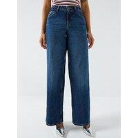Guess Jeans G11 Wide Leg Jeans - Dark Blue