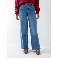 Guess Jeans G11 Wide Leg Jeans - Blue