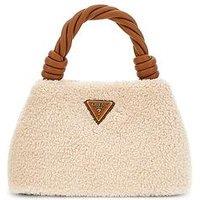 Guess Shaida Top Handle Crossbody Bag - Brown