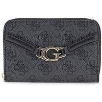 Guess Dea Medium Zip Around Wallet - Black