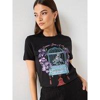 Versace Jeans Couture Logo Cage Curiosit&Eacute; T-Shirt - Pink