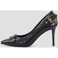 Versace Jeans Couture Fondo Scarlett Bucket Heel - Black