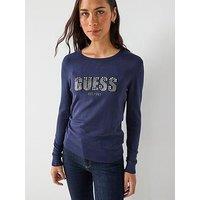 Guess Ls Cn Reyna Logo Swtr