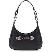 Guess Mimina Mini Top Zip Crossbody Bag - Black
