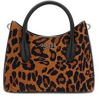 Guess Domitilla Mini Satchel - Brown