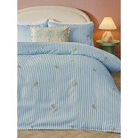 The Very Collection Amalfi Embroidered Lemon Duvet Set