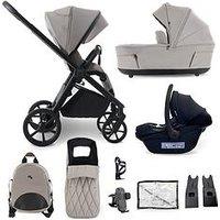 My Babiie Mb450 Luxe 3-In-1 Travel System With R129 Car Seat - Mink