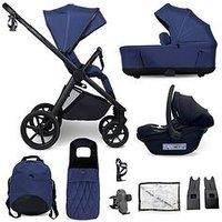 My Babiie Mb450 Luxe 3-In-1 Travel System With R129 Car Seat - Indigo