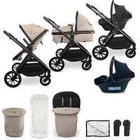 My Babiie Mb220 3-In-1 Travel System With R129 Car Seat - Mink