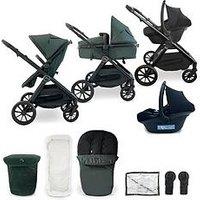 My Babiie Mb220 3-In-1 Travel System With R129 Car Seat - Forest Green