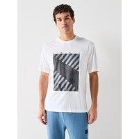 Hugo Dodger Crossing Graphic T-Shirt - White