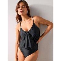 The Very Collection Wrap Blouson Swimsuit Sun Safe