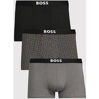 Boss Bodywear 3 Pack Deisgn Waistband Trunks - Assorted