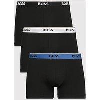 Boss 3 Pack Power Boxer Briefs - Black