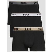 Boss 3 Pack Power Trunks - Black