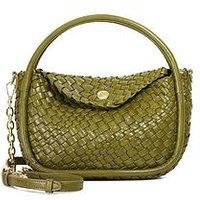 Dune London Dinideliberate Small Woven Bag - Green