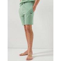 Boss Waffle Loungewear Shorts - Green