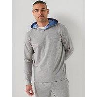 Boss Bodywear Mix & Match Lounge Overhead Hoodie - Grey