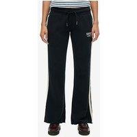 Superdry Athletic Stripe Flare Jogger - Navy