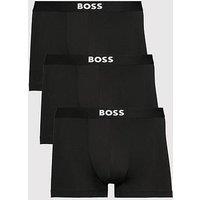 Boss Bodywear 3 Pack Microfibre Trunks - Black