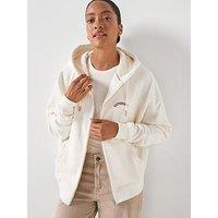 Superdry Essential Logo Design Hoodie - White