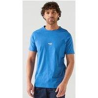 Boss Bodywear Rn Slim Fit Stripe T-Shirt - Bright Blue