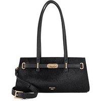 Dune London Depend Leather Shoulder Bag - Black