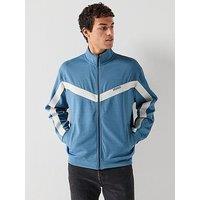Hugo Darti Full Zip Sweat Top - Blue