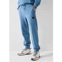 Hugo Danopan Gradient Badge Logo Joggers - Blue