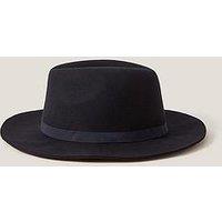 Monsoon Drew Fedora Hat - Navy