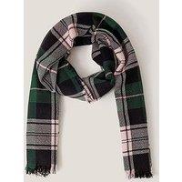 Monsoon Sarah Check Scarf - Pink
