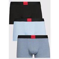 Hugo Bodywear Galaxy 3 Pack Trunks - Blue