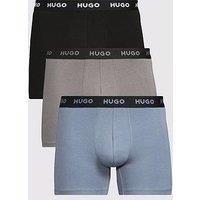 Hugo Bodywear 3 Pack Triplet Metalic Waistband Boxer - Assorted