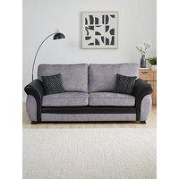 Very Home Narva Standard Fabric/Faux Leather 3 Seater Sofa - Made To Order In The Uk