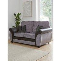 Very Home Narva Standard Fabric/Faux Leather 2 Seater Sofa - Made To Order In The Uk