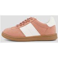 The Very Collection Retro Scallop Trainer - Pink