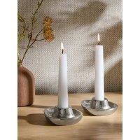 The Very Collection Set Of 2 Organic Candlestick Holders