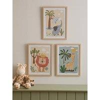 The Very Collection Set Of 3 Kids Animal Wall Art