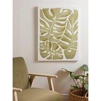 The Very Collection Leaf Printed Canvas