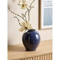 The Very Collection Lacquered Vase - Blue