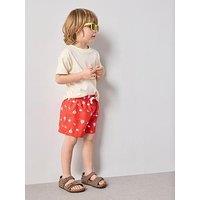 The Very Collection Boys Boat Swim Shorts - Red